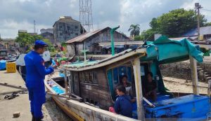 Polisi Bangka Barat sambangi warga pesisir cegah gangguan kamtibmas