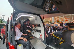 Ketua Bawaslu pingsan saat hadiri HUT ke-77 Bhayangkara di GBK 