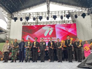 Mantap! Kapolres Jembrana Terima Hadiah Raih Juara 1 Umum Dalam Bhayangkara Festival Hari Bhayangkara Ke-77 Tahun 2023