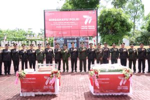 Polres Simalungun Gelar Syukuran Peringatan Hari Bhayangkara ke 77 Tahun