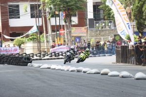 AKBP Bimo Ariyanto, SH. S.I.K Membuka Turnamen Road Race Kapolres Cup
