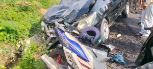 Kecelakaan Tragis di Sinaksak, Satu Meninggal Dunia dan Empat Lainnya Luka-luka