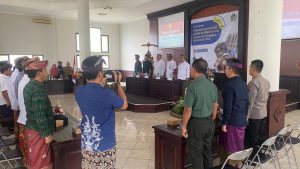 Wakapolres Menghadiri Pembukaan Musrenbang Perubahan RPJMD Semesta Berencana Kab. Jembrana