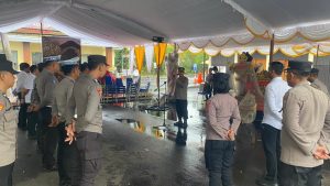 Kegiatan Jumat Curhat Menyama Braya Kapolres Jembrana dengan Tomas, Toga, dan Lembaga Desa Adat Puseh Agung