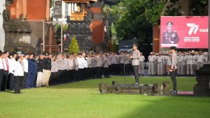 Apel Jam Pimpinan, Untuk Kesekian Kalinya Wakapolda Ucapkan Terima Kasih