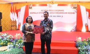 Perkuat Organisasi dan Pelaksanaan Tugas di Daerah,  OJK Kediri Gelar Pengukuhan Pimpinan Baru