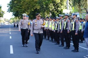 Polres Blitar Kota Gelar Pengamanan Ketat pada Pengesahan PSHT