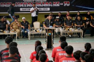 Turnamen Bola Voli “Kapolresta Cup 2024” Meriahkan Hari Bhayangkara  ke-78 di Banyuwangi