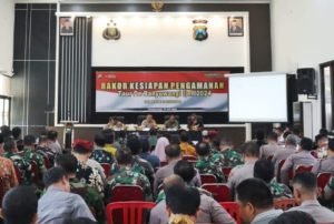 Sebelum Gelaran ITdBI 2024, Polresta Banyuwangi Gelar Rakor Kesiapan Pengamanan