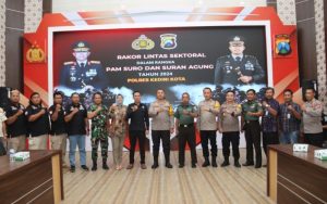 Jelang 1 Muharram, Polres Kediri Kota Siagakan Ratusan Personel Gabungan