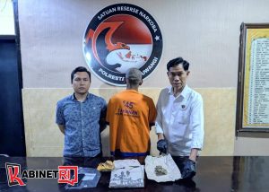 Polresta Banyuwangi Gagalkan Pengiriman Ganja 32,86 Gram di Rogojampi, Satu Tersangka Dibekuk