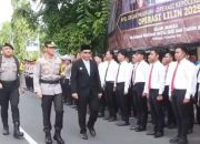 Menjelang Nataru Polresta Probolinggo Gelar Apel Operasi Lilin