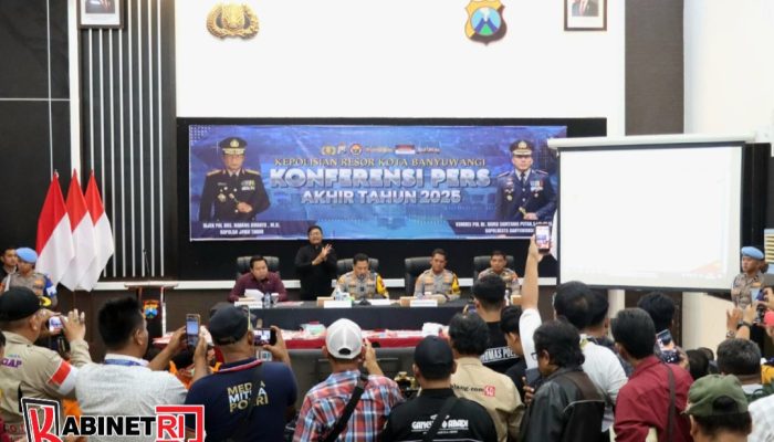 Polresta Banyuwangi Tuntaskan 1.281 Perkara Sepanjang Tahun 2025