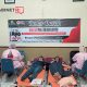 Perum Perhutani Kesatuan Pemangkuan Hutan (KPH) Blitar menggandeng Palang Merah Indonesia (PMI) Kota Blitar menggelar kegiatan donor darah.