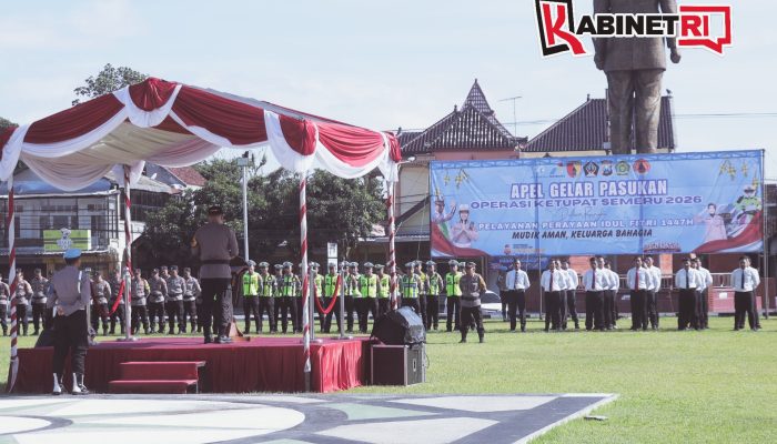 Polres Blitar Siagakan 330 Personel, Operasi Ketupat Semeru 2026 Dimulai untuk Amankan Mudik Lebaran
