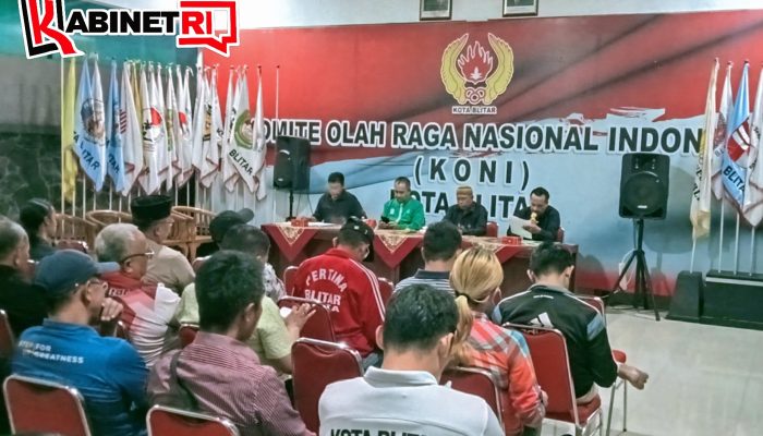 Penetapan Bakal Calon Ketua KONI Kota Blitar Rampung, Voting atau Musyawarah?