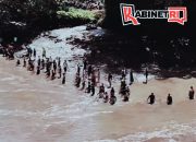 Arus Deras Saat Flushing Sungai Brantas Seret Warga di Blitar, Satu Orang Belum Ditemukan