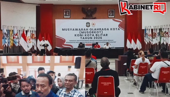 Terpilih Jadi Ketua KONI Kota Blitar, Samanhudi Bicara Soal Ancaman Anggaran