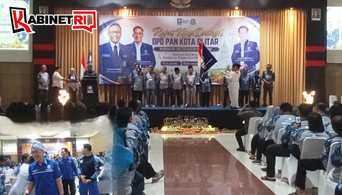PAN Kota Blitar Tancap Gas, Ratusan Pengurus dan Relawan DPRt Dikukuhkan Sekaligus