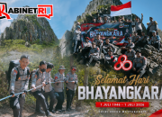 Peringati HUT Bhayangkara ke-80, Polres Blitar Taklukkan Gunung Kelud Sambil Patroli Jaga Keamanan Pendaki