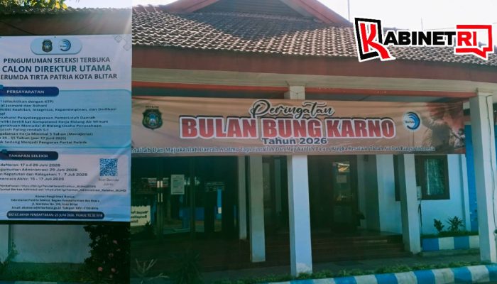 Reorganisasi PDAM Tirta Patria Kota Blitar Dinilai Mendesak, Publik Tunggu Direksi Definitif