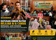Ratusan UMKM Blitar Belajar AI dan Canva, Jairi Irawan Dorong Pelaku Usaha Naik Kelas di Era Digital