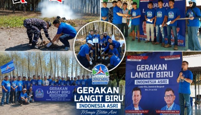 Menuju Blitar Asri, Demokrat Gandeng Nelayan hingga Gen Z Jaga Kelestarian Pantai Pasur
