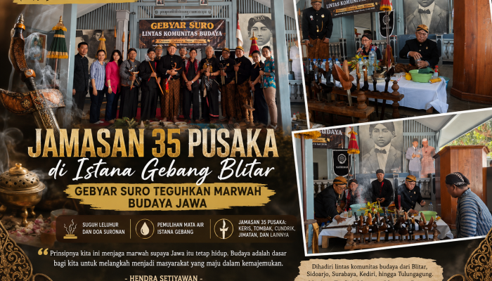Di Balik Asap Kemenyan dan Lantunan Mocopat, Jamasan Pusaka di Istana Gebang Jaga Ruh Budaya Jawa