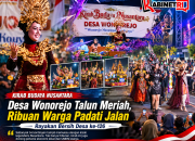 Spektakuler! Kirab Budaya Nusantara Desa Wonorejo Blitar Tampilkan Legenda Indonesia dan Hidupkan Ekonomi Lokal