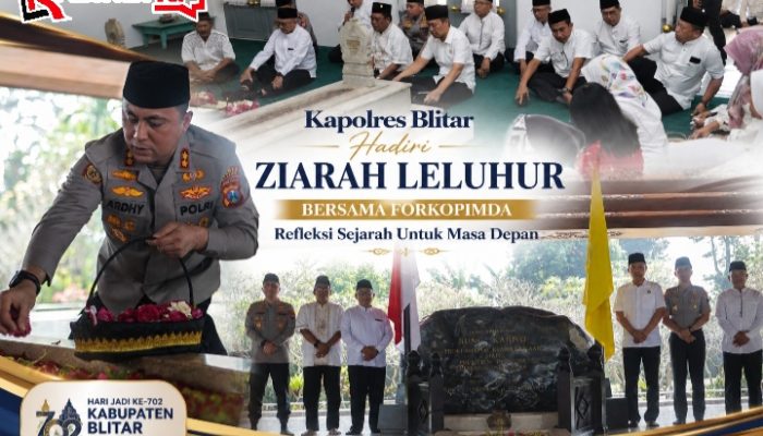 Kapolres Blitar Hadiri Ziarah Leluhur Bersama Forkopimda, Refleksi Sejarah untuk Masa Depan Daerah