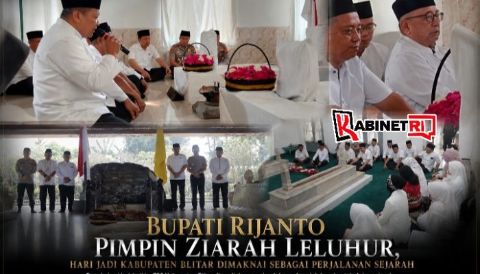Bupati Rijanto Pimpin Ziarah Leluhur, Hari Jadi Kabupaten Blitar Dimaknai Sebagai Perjalanan Sejarah