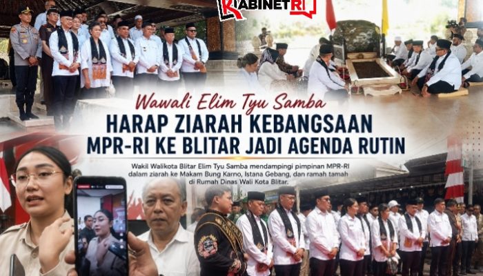Wawali Elim Tyu Samba Harap Ziarah MPR RI ke Makam Bung Karno Jadi Agenda Rutin Tahunan