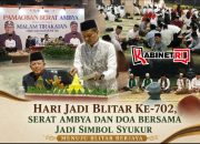 Hari Jadi Blitar ke-702, Serat Ambiya dan Doa Bersama Jadi Simbol Syukur Menuju Blitar Berjaya