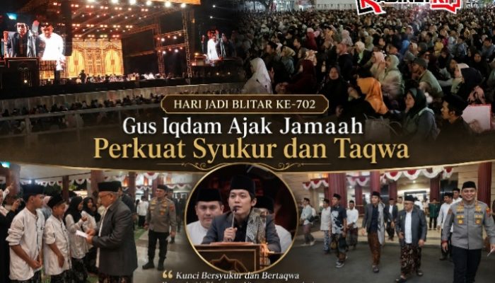 Pengajian Gus Iqdam di Blitar Dipadati Ribuan Jamaah, Ini Pesan yang Disampaikan