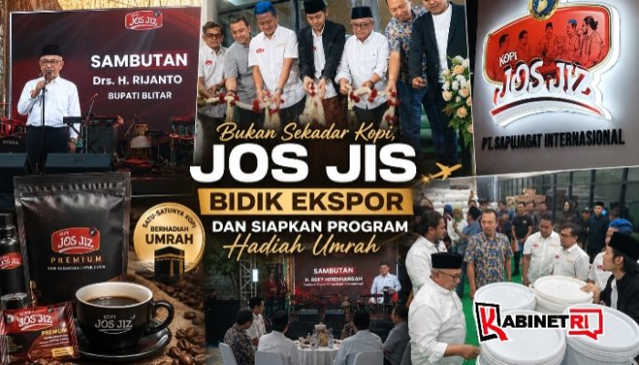 Kopi Jos Jis Resmi Diluncurkan di Blitar, Bidik Pasar Nasional hingga Ekspor