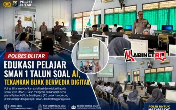 Maraknya AI di Kalangan Pelajar, Polres Blitar Ingatkan Siswa SMAN 1 Talun soal Etika dan Keamanan Digital