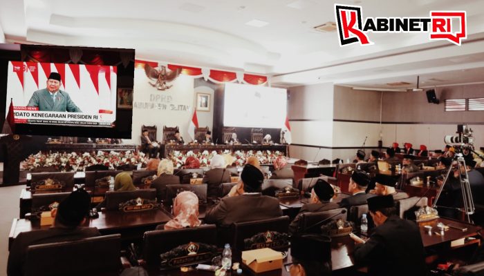 DPRD Kabupaten Blitar Ikuti Pidato Kenegaraan Prabowo, Soroti Pemerataan Pendidikan hingga 2029