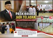 25 Paskibraka Blitar Dikukuhkan, Bakesbangpol Ungkap Alasan Pengurangan Personel