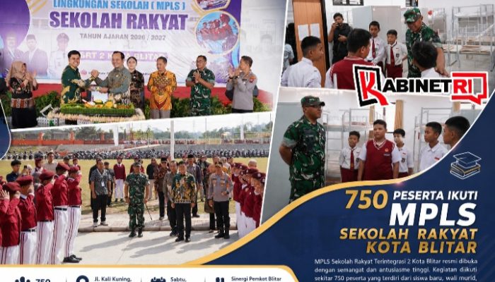 Sekolah Rakyat Kota Blitar Resmi Mulai MPLS, Dandim: Jadi Langkah Memutus Rantai Kemiskinan
