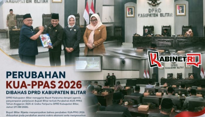 Perubahan KUA-PPAS 2026 Dibahas DPRD Kabupaten Blitar, Apa Saja Prioritas Pembangunannya?