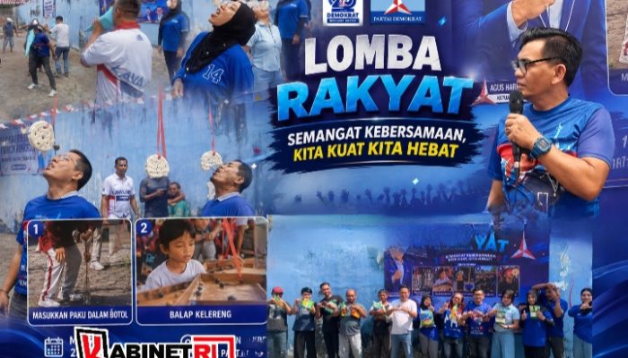 Lomba Rakyat Demokrat Blitar Meriah, Target 6 Kursi DPRD Dibidik pada Pemilu 2029