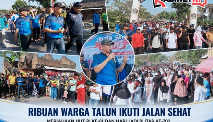 Meriahkan HUT RI ke-81 dan Hari Jadi Blitar ke-702, Ribuan Warga Talun Padati Kendalrejo