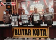 12 Kasus Narkoba Diungkap Polres Blitar Kota, 13 Tersangka Diamankan Sepanjang Agustus