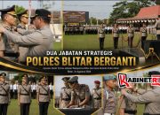 Polres Blitar Gelar Sertijab Wakapolres dan Kasat Reskrim, Ini Pejabat Barunya