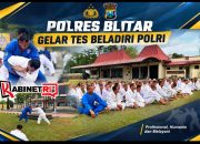 Personel Polres dan Polsek di Blitar Ikuti Tes Beladiri Polri
