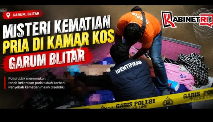 Pria 43 Tahun Ditemukan Tewas di Kos Garum Blitar, Identitas Terungkap dari Pemeriksaan Inafis