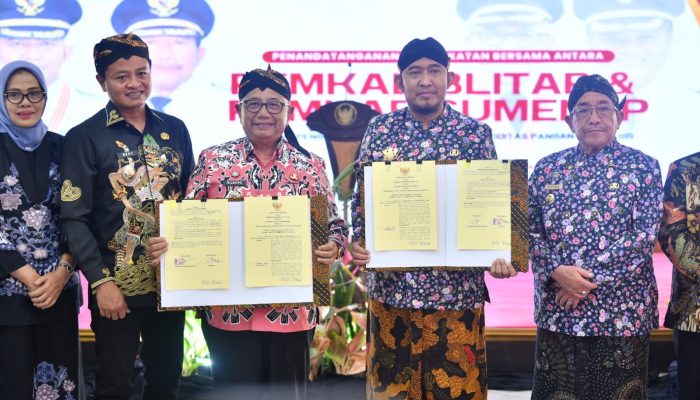 Pemkab Blitar dan Pemkab Sumenep Sepakati Penguatan  Strategis Stabilitas Ekonomi Daerah serta Pembangunan Antar daerah
